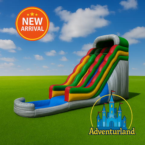 17ft Vibrant splash water slide 17ft Vibrant splash water slide