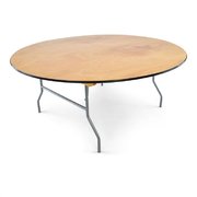 72" Round Folding Table