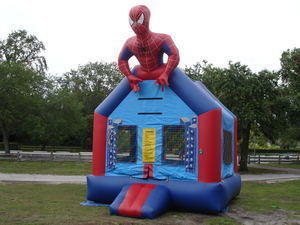 Spider Hero Bounce  13' x 17'