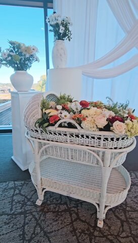 Wicker Bassinet Decor Wicker Bassinet Decor
