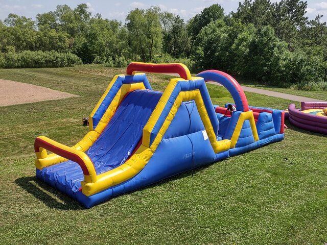 50 FT or 75 FT Multi- Color Obstacle Course 50 FT or 75 FT Multi- Color Obstacle Course