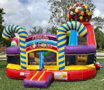 Candy Kidzone 4-in-1 Combo with Wet/Dry Slide