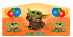 Theme Banner - Baby Yoda (The Child) *size Medium