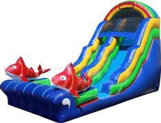 Blue Ocean Slide with Pool Blue Ocean Slide with Pool