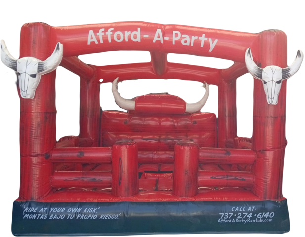 Custom Bull inflatable Add on With SHADE COVER Custom Bull inflatable Add on With SHADE COVER