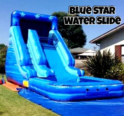 16'H Blue Star Waterslide 16'H Blue Star Waterslide