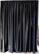 16 ft by 10ft satin curtain 