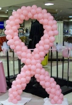 Breast Cancer Ribbon (6' Tall)