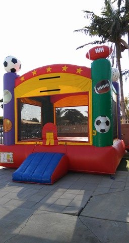 13'x13' Sports Jumper w/basketball hoop 13'x13' Sports Jumper w/basketball hoop