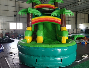 18 ft tropical waterslide 18 ft tropical waterslide