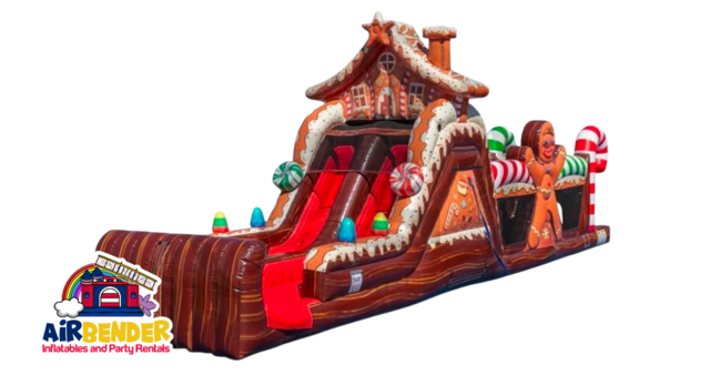 47ft Gingerbread Obstacle Course (DRY) (Coming Soon 2026) 47ft Gingerbread Obstacle Course (DRY) (Coming Soon 2026)