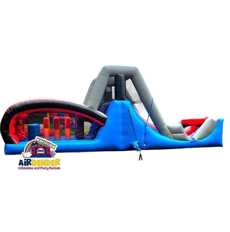 35Ft H2Obstacle Course Dual Slide (WET) 35Ft H2Obstacle Course Dual Slide (WET)