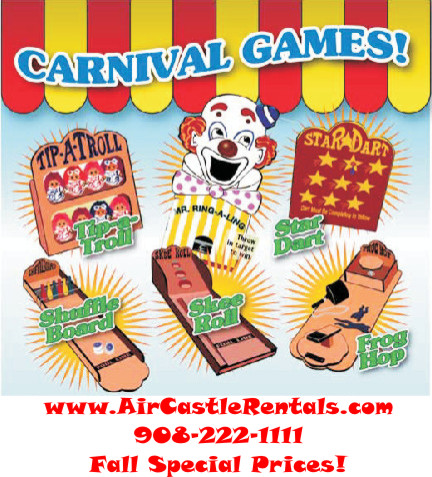 Carnival Game package $535 