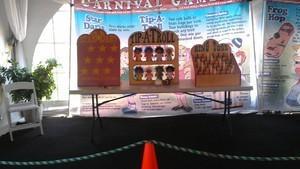 A450 Carnival Games 10-12 games and tables with pieces Your volunteers unload-setup-run- and reload truck No tents provided NO staff.  Normal price $450.