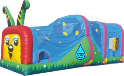 Caterpillar Combo 3in1 Jump Climb wet - dry Slide 
