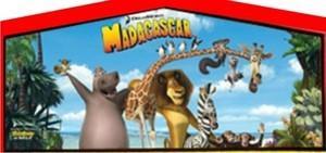Themed Madagascar animals Slide