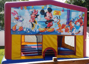 Themed Disney Mickey Mouse Jump15x15 Themed Disney Mickey Mouse Jump15x15