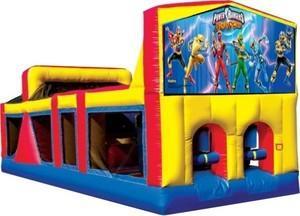 Themed Power Rangers Obstacle Course 33