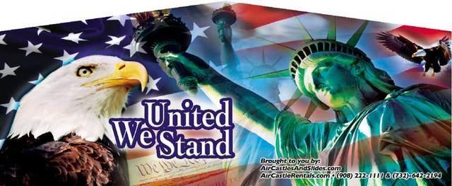United We Stand America Patriotic