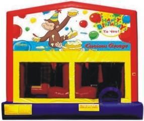 Themed Happy Birthday Curious George 6in1 Combo WITH SECRET TUNNEL