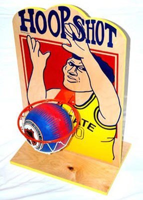 Hoop Shot Basketball Toss with ball