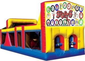Themed Sports Kids Play M/L Obstacle Course 33