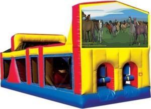 Themed Horses Obstacle Course 33