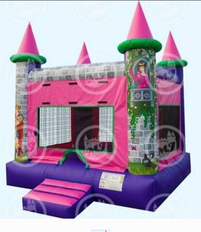 Princess Bouncy house Princess Bouncy house