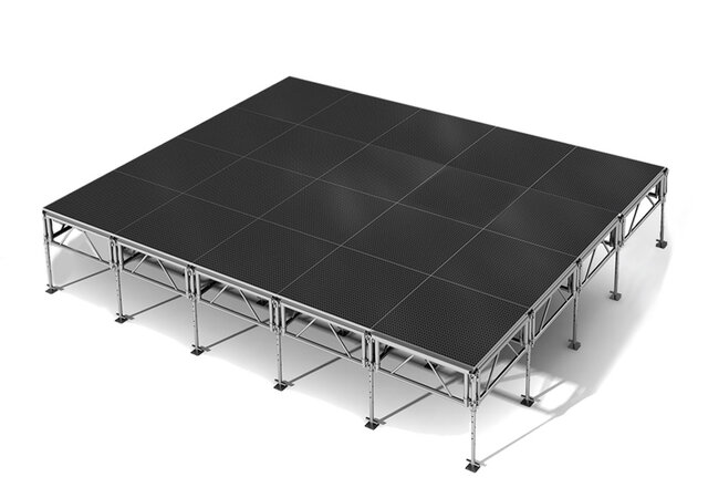 Stage 16 ft x 20 ft x 2ft high Stage 16 ft x 20 ft x 2ft high