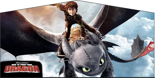 How to Train Your Dragon Movie Panel