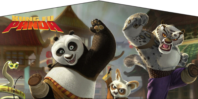 Kung Fu Panda Panel