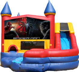 Spiderman- 4n1 Curvy Slide Combo