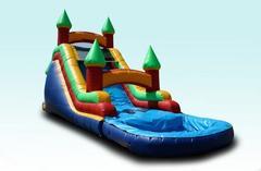 16'H Backloader Water Slide-Wide Lane 16'H Backloader Water Slide-Wide Lane