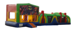 53ft Themed Bouncer Obstacle Course Combo 53ft Themed Bouncer Obstacle Course Combo