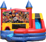 Superheros- 4n1 Curvy Slide Combo Superheros- 4n1 Curvy Slide Combo