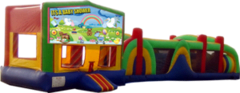 Baby Shower- 53' Obstacle Bouncer Combo Baby Shower- 53' Obstacle Bouncer Combo