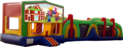 Backyardigans- 53' Obstacle Bouncer Combo Backyardigans- 53' Obstacle Bouncer Combo