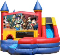 Toy Story- 4n1 Curvy Slide Combo Toy Story- 4n1 Curvy Slide Combo