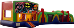 Batman Cartoon- 53' Obstacle Bouncer Combo Batman Cartoon- 53' Obstacle Bouncer Combo