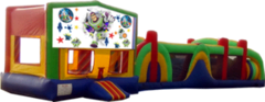 Buzz LIghtyear- 53' Obstacle Bouncer Combo Buzz LIghtyear- 53' Obstacle Bouncer Combo