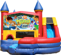Go Diego Go- 4n1 Curvy Slide Combo Go Diego Go- 4n1 Curvy Slide Combo