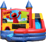 Elmo- 4n1 Curvy Slide Combo Elmo- 4n1 Curvy Slide Combo