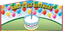 Babies 1st Birthday Panel Babies 1st Birthday Panel