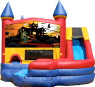 Halloween- 4n1 Curvy Slide Combo Halloween- 4n1 Curvy Slide Combo