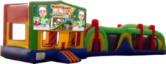 Handy Manny- 53' Obstacle Bouncer Combo Handy Manny- 53' Obstacle Bouncer Combo