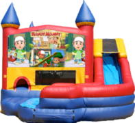 Handy Manny- 4n1 Curvy Slide Combo Handy Manny- 4n1 Curvy Slide Combo