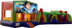 Harry Potter- 53' Obstacle Bouncer Combo Harry Potter- 53' Obstacle Bouncer Combo