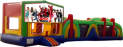 High School Musical- 53' Obstacle Bouncer Combo High School Musical- 53' Obstacle Bouncer Combo