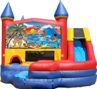 Island Luau- 4n1 Curvy Slide Combo Island Luau- 4n1 Curvy Slide Combo