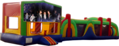 Jonas Brothers- 53' Obstacle Bouncer Combo Jonas Brothers- 53' Obstacle Bouncer Combo